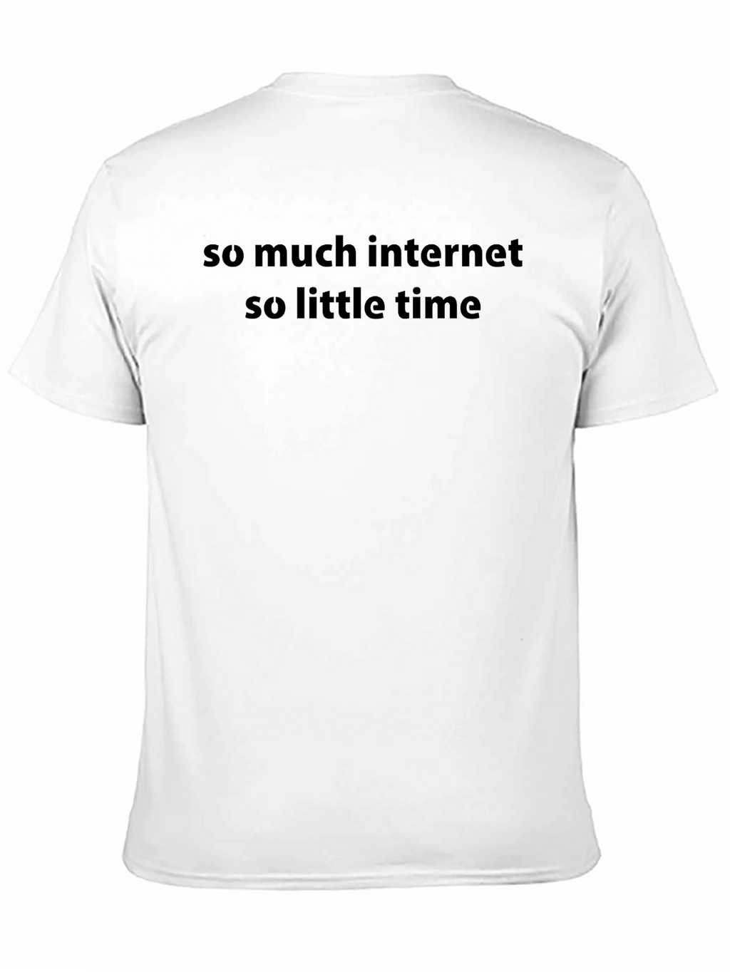 Internet Time Black T-Shirt
