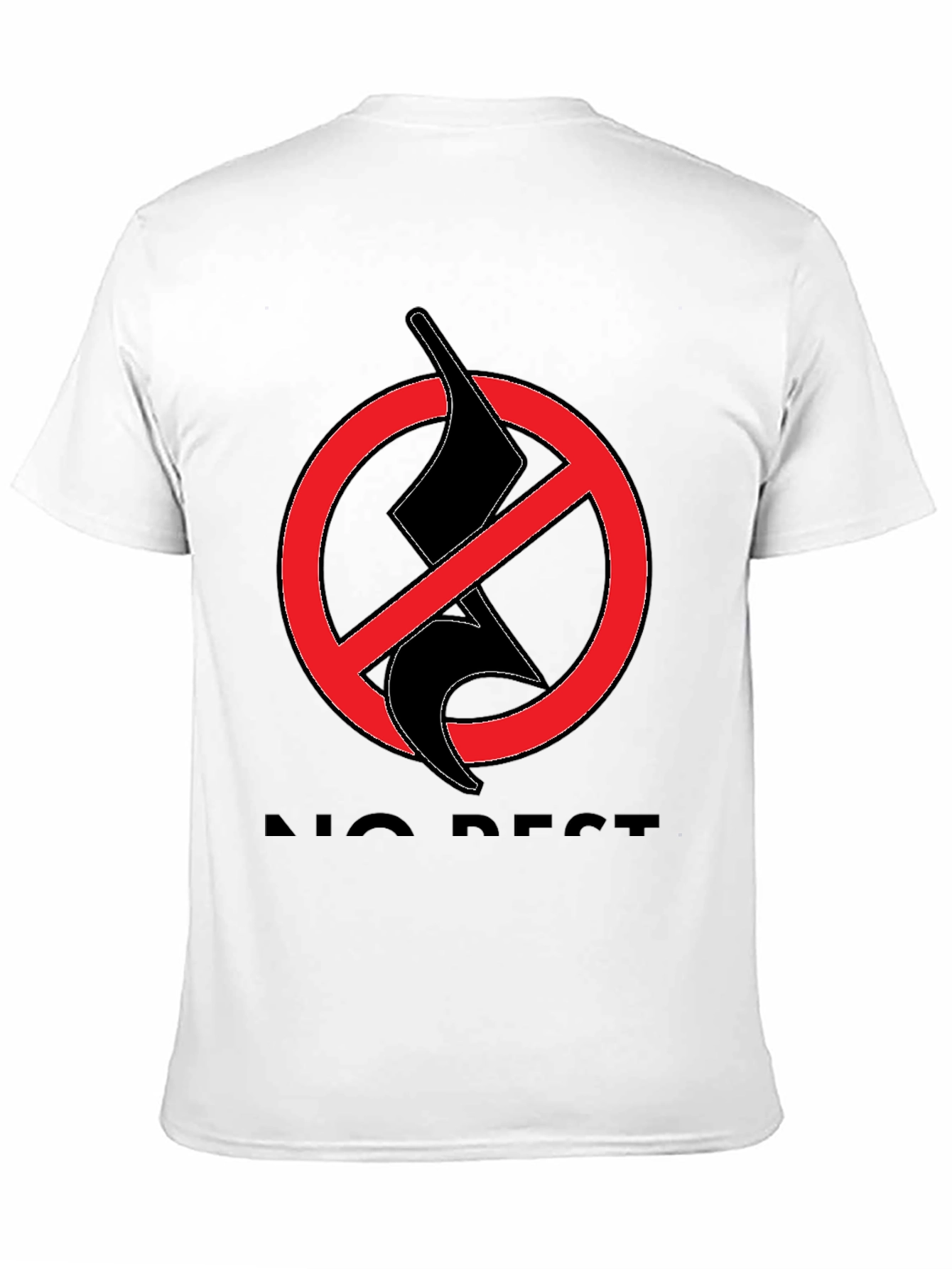 No Rest T-Shirt - Black Graphic Tee
