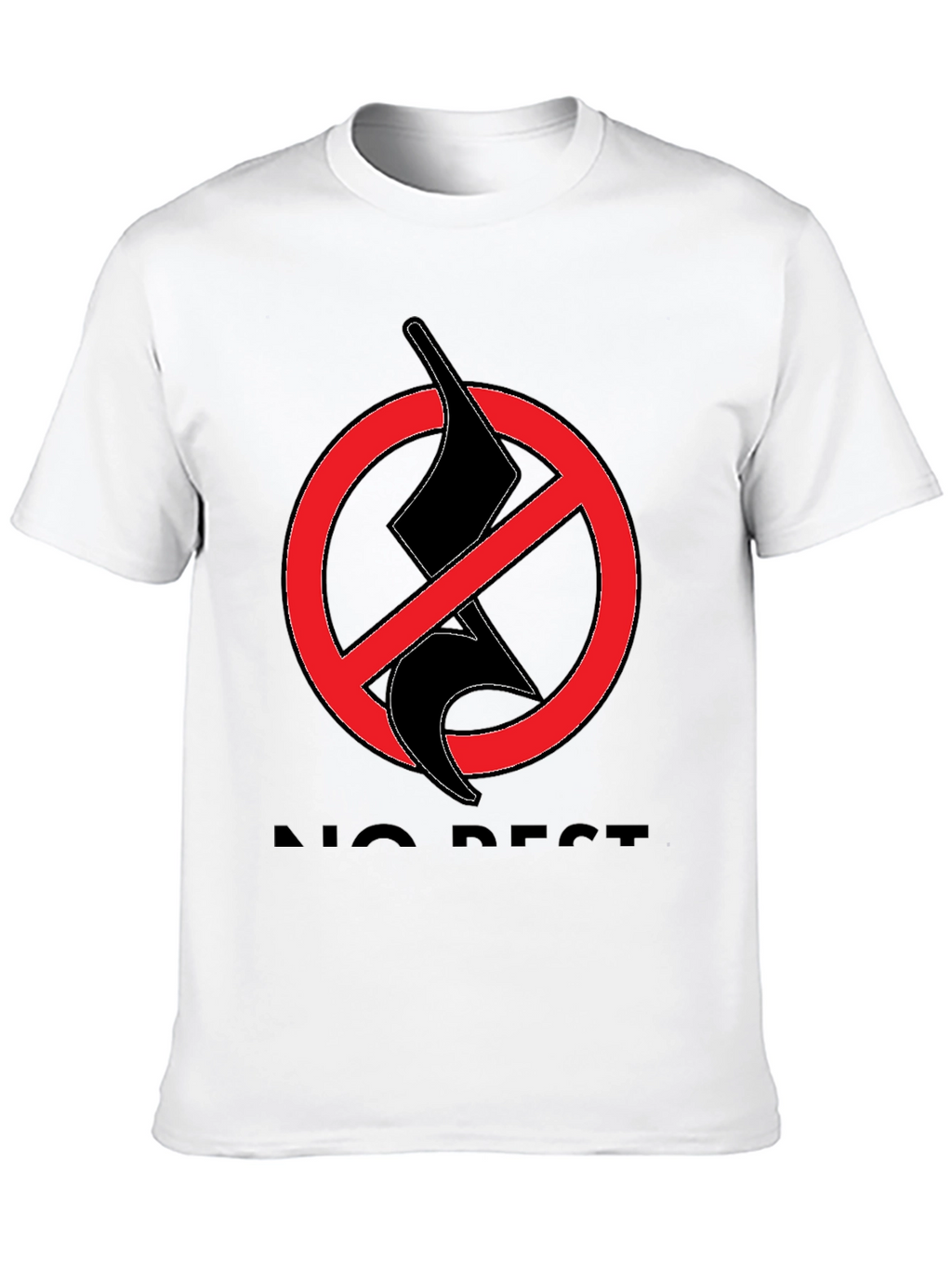 No Rest T-Shirt - Black Graphic Tee