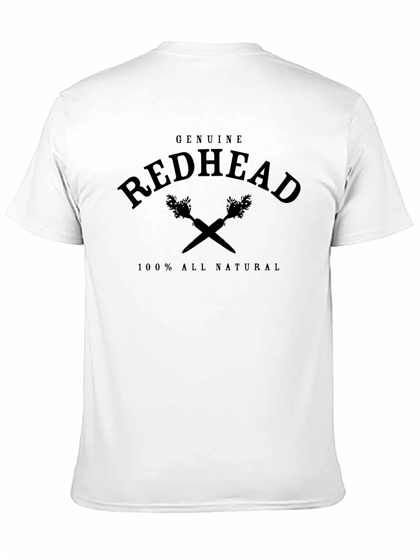 Genuine Redhead All Natural Graphic T-Shirt