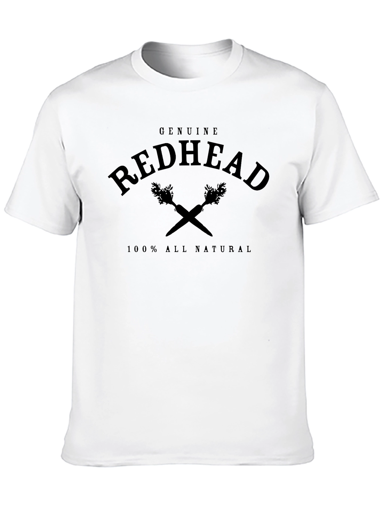 Genuine Redhead All Natural Graphic T-Shirt