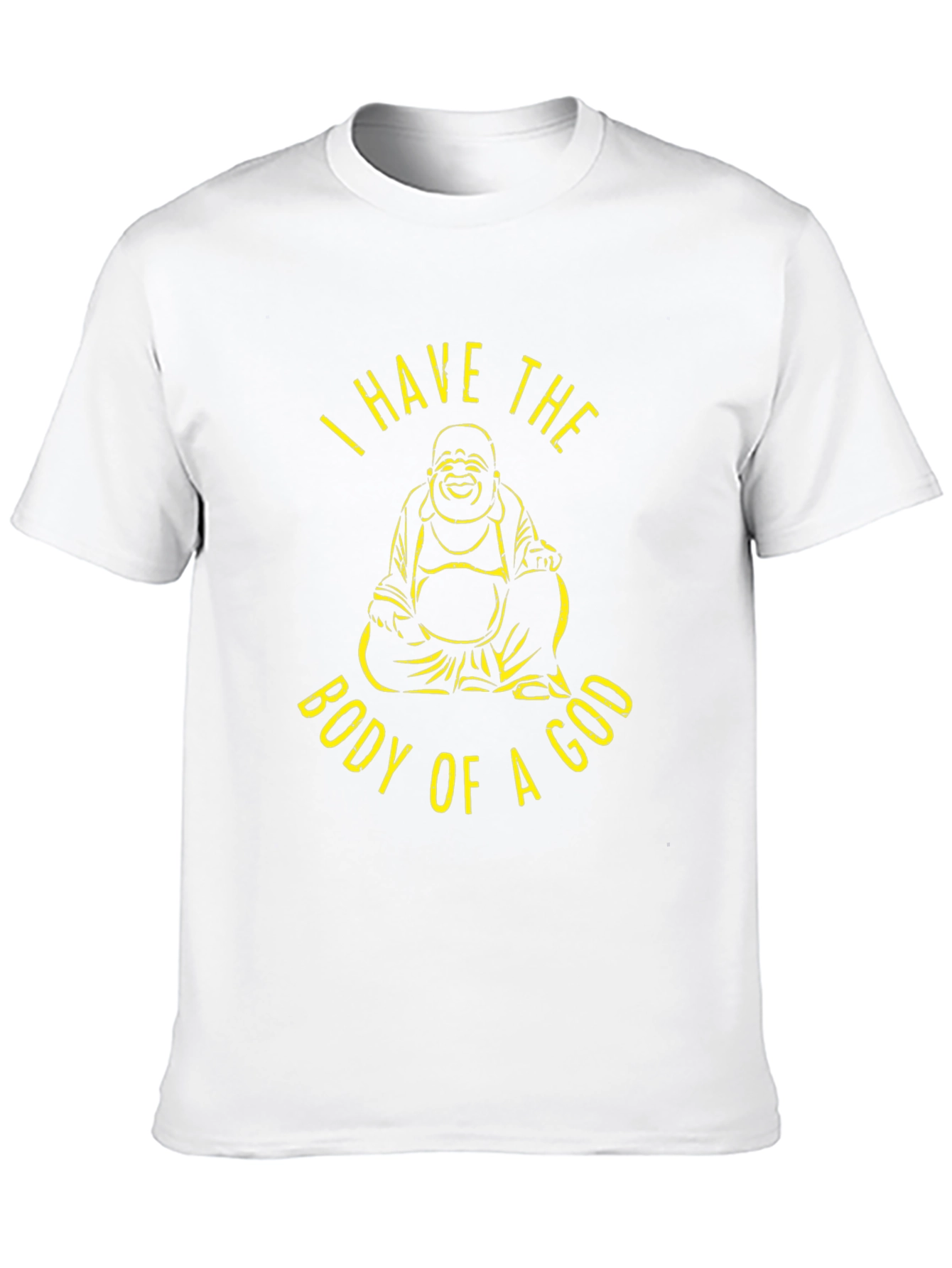Buddha Body of a God Black Graphic Tee