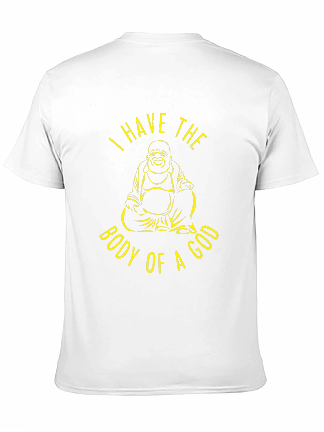 Buddha Body of a God Black Graphic Tee
