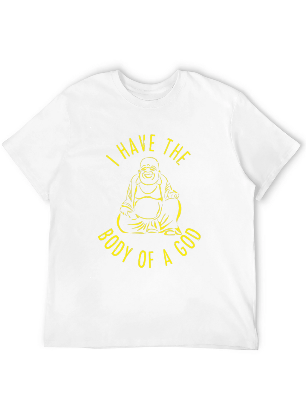 Buddha Body of a God Black Graphic Tee
