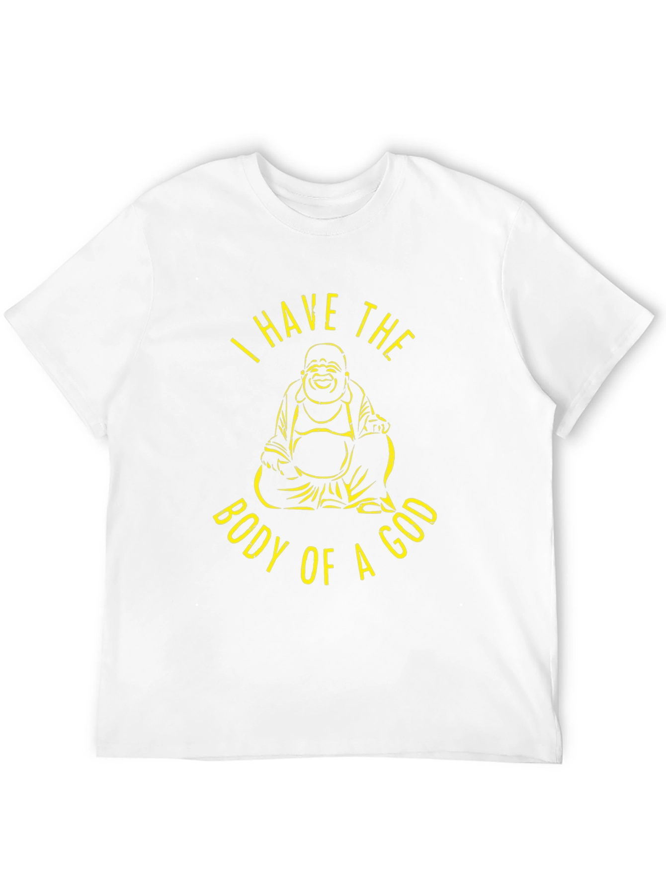 Buddha Body of a God Black Graphic Tee