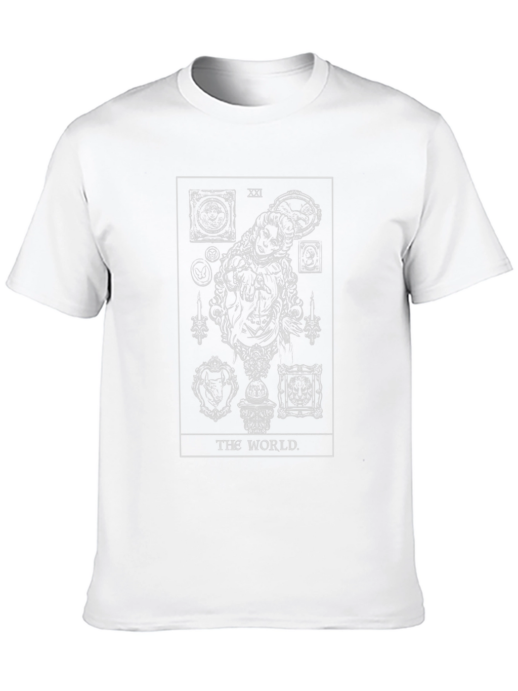 The World Tarot Card Graphic T-Shirt