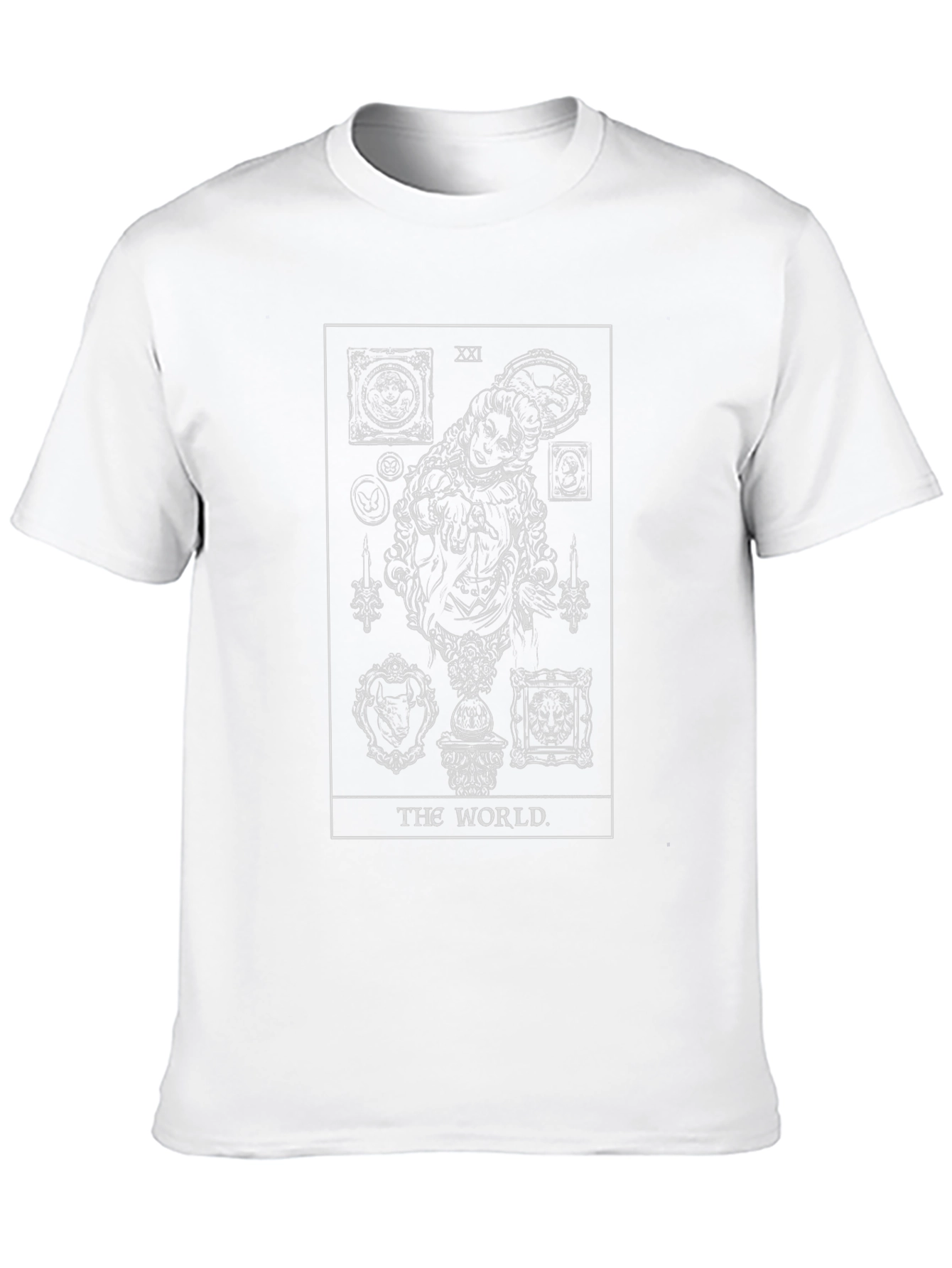 The World Tarot Card Graphic T-Shirt