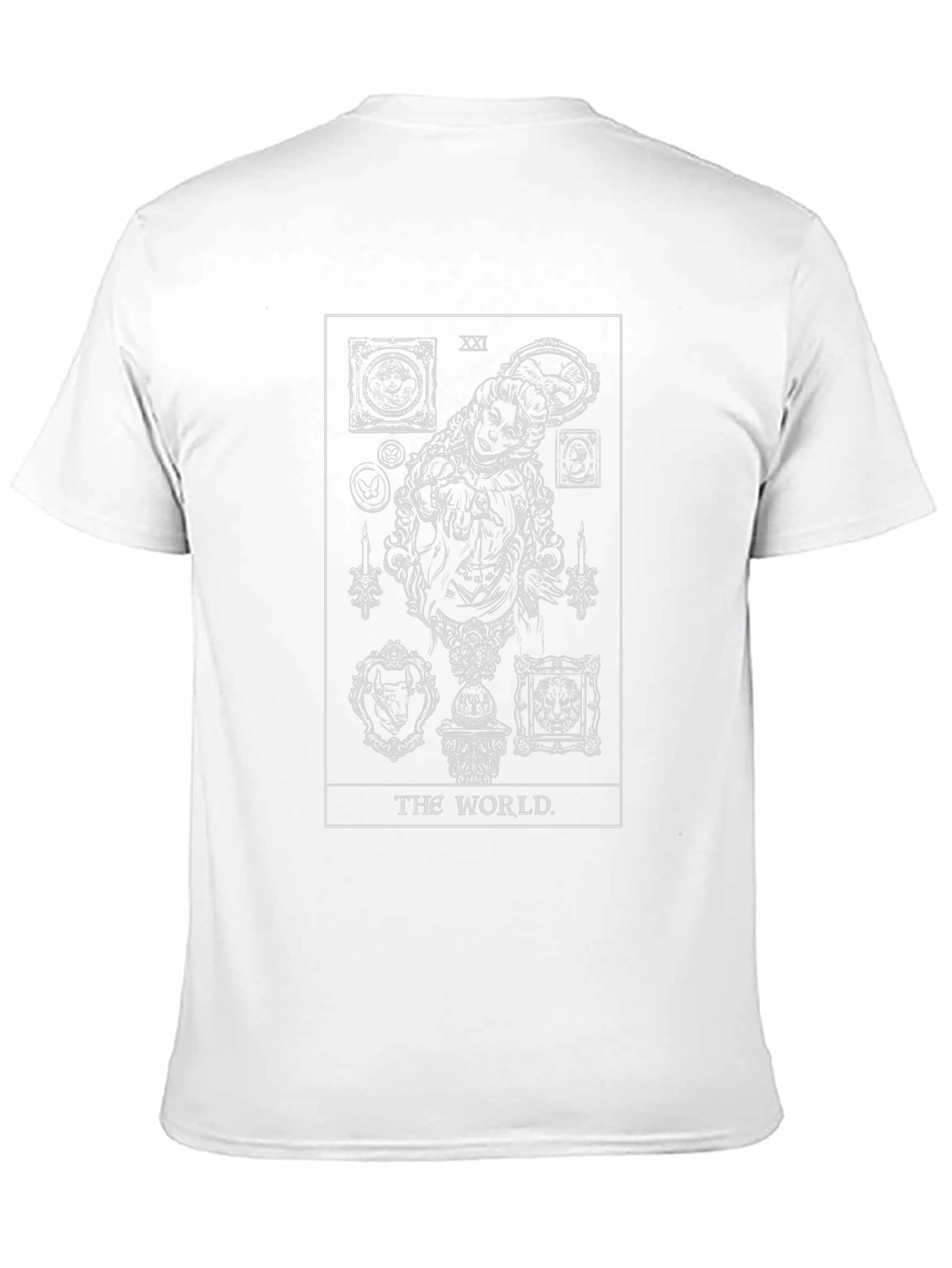 The World Tarot Card Graphic T-Shirt