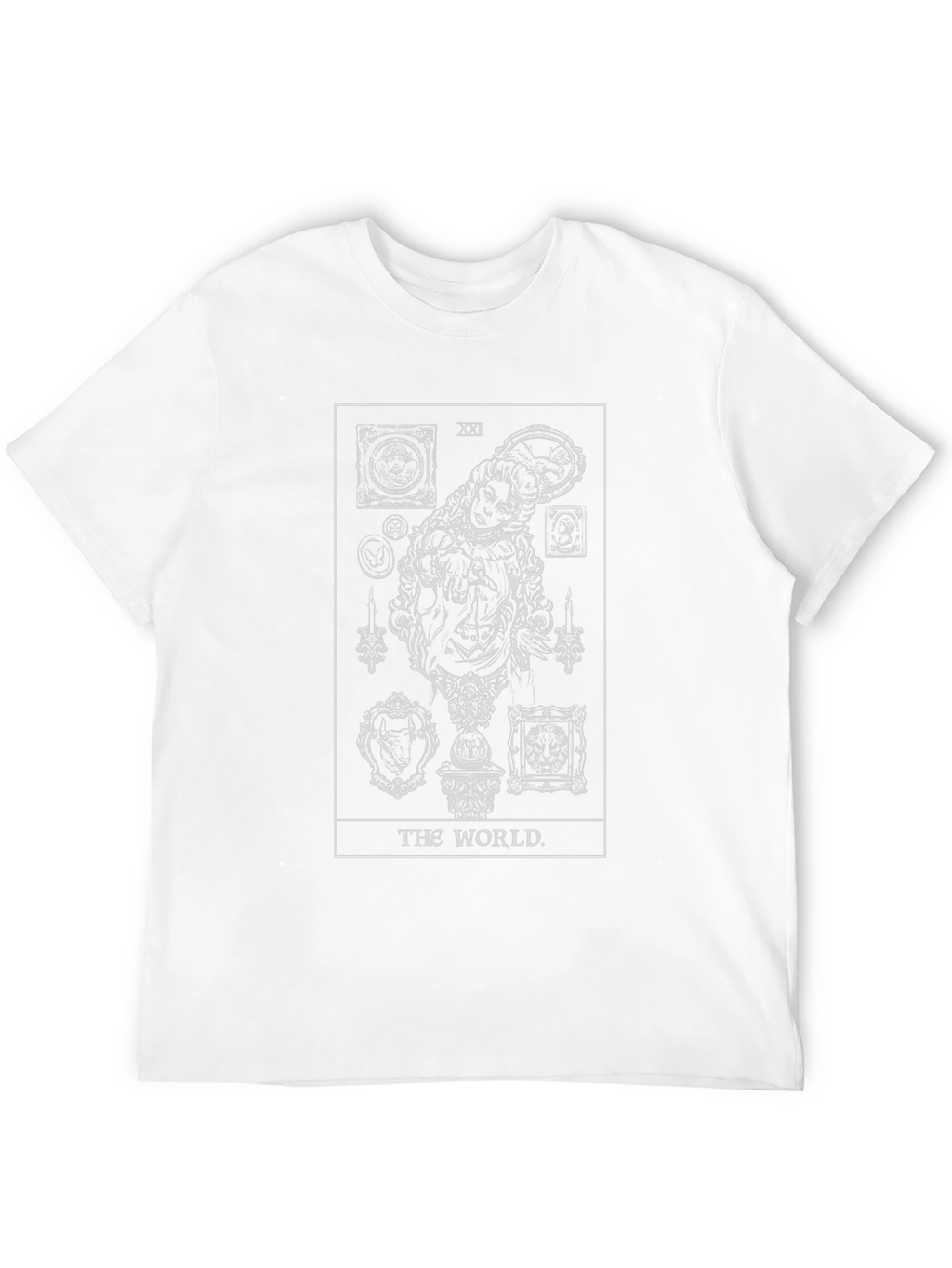 The World Tarot Card Graphic T-Shirt