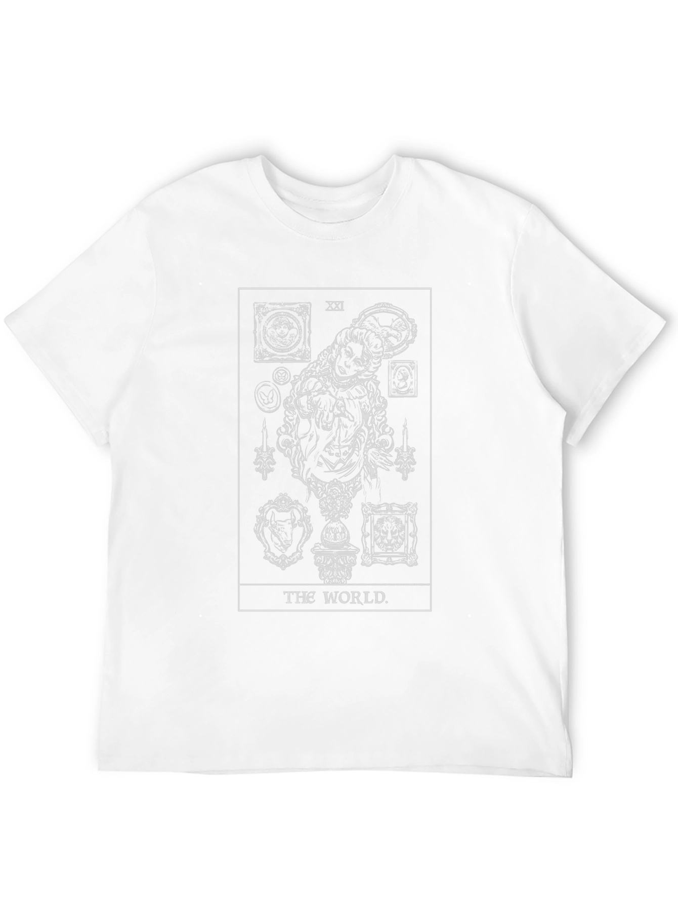 The World Tarot Card Graphic T-Shirt