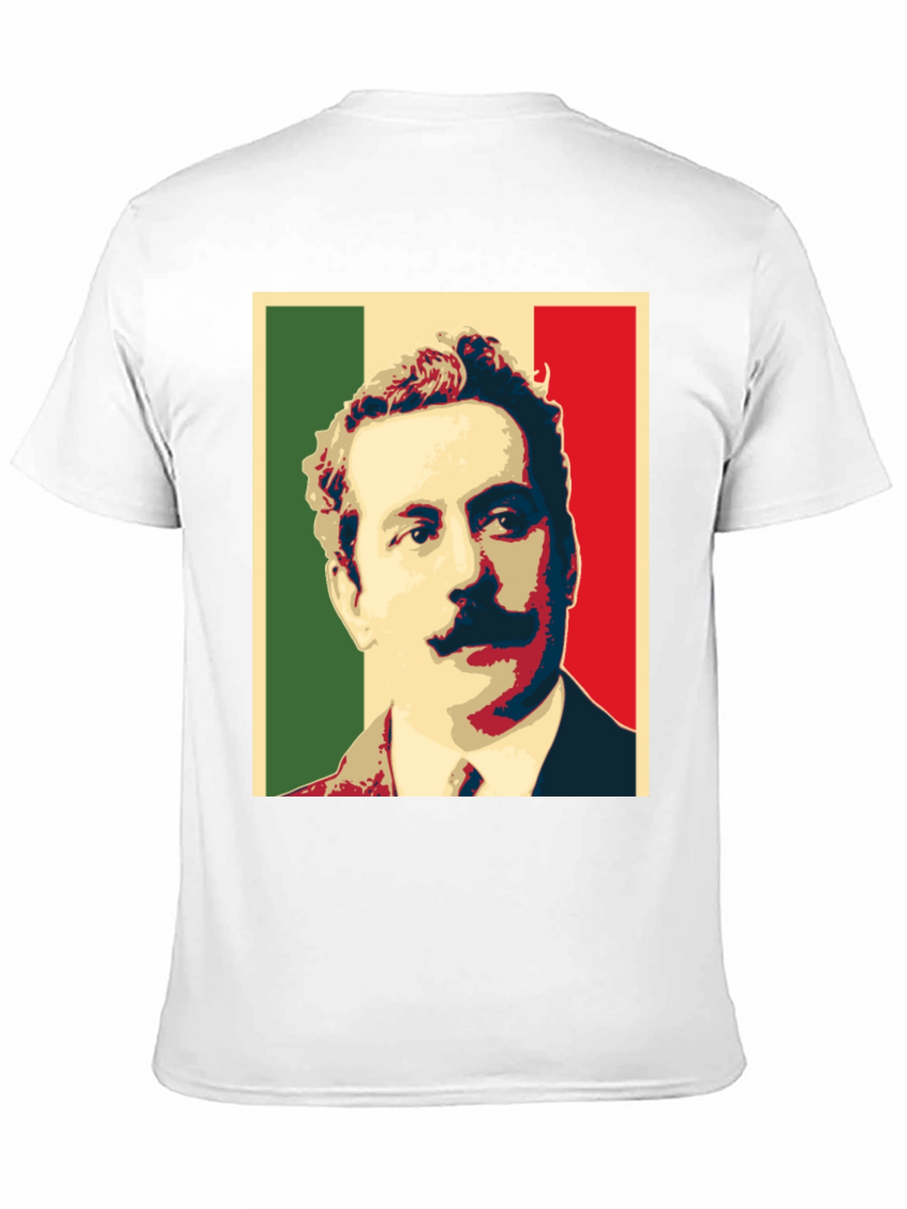 Mexican Flag Portrait T-Shirt