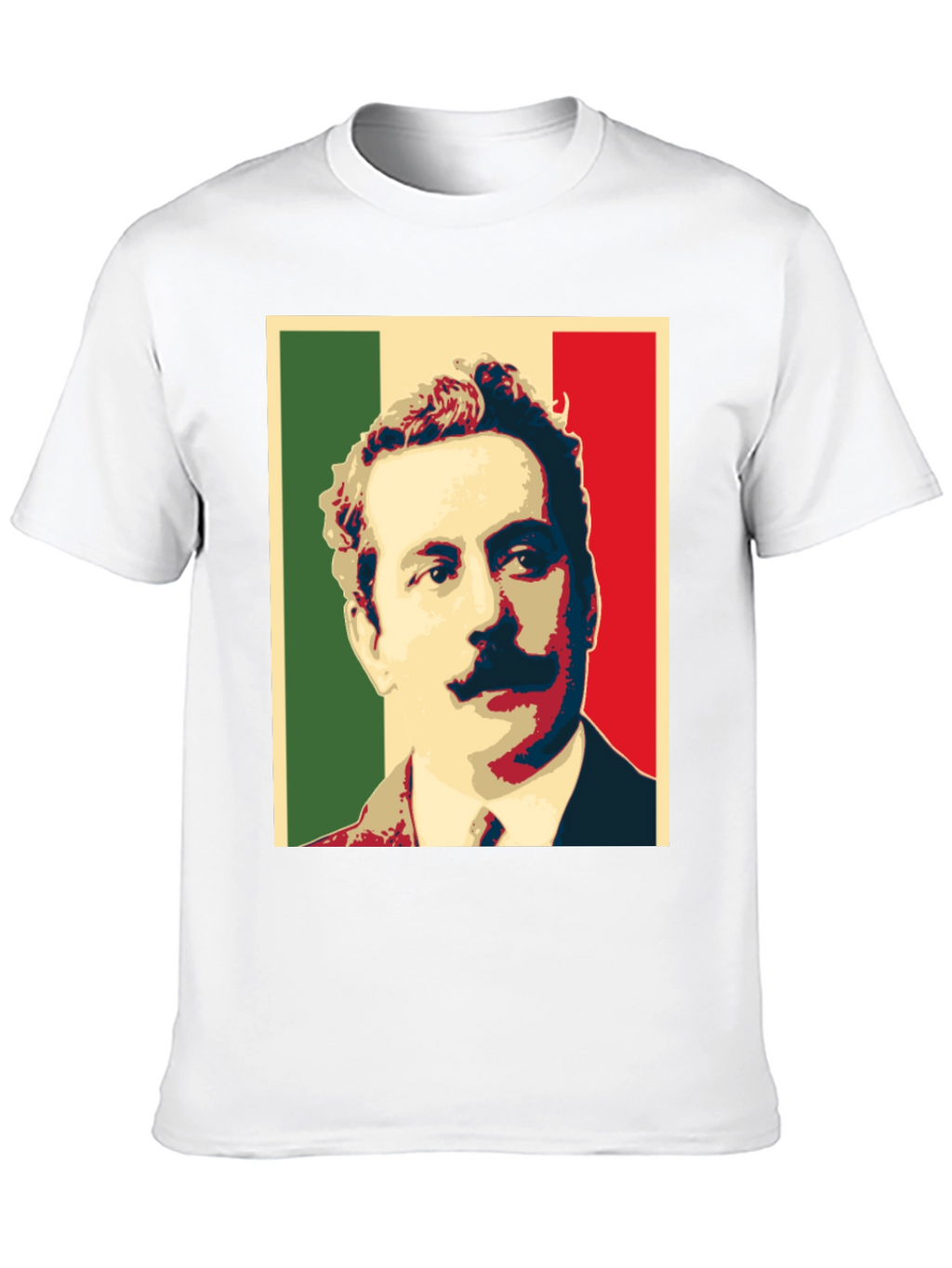 Mexican Flag Portrait T-Shirt