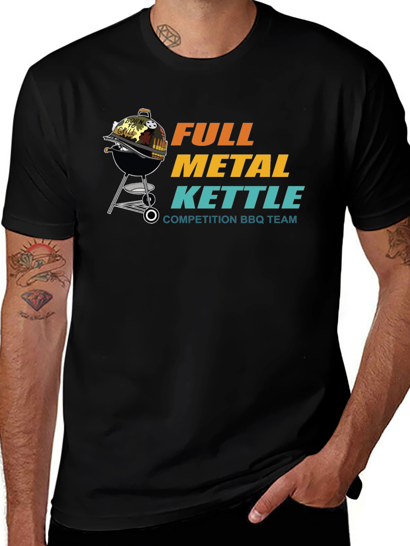 Full Metal Kettle BBQ T-Shirt