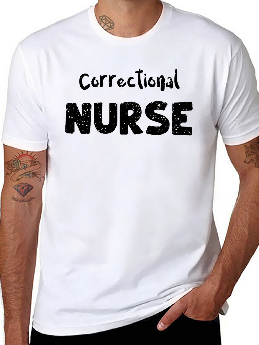 Correctional Nurse Graphic T-Shirt