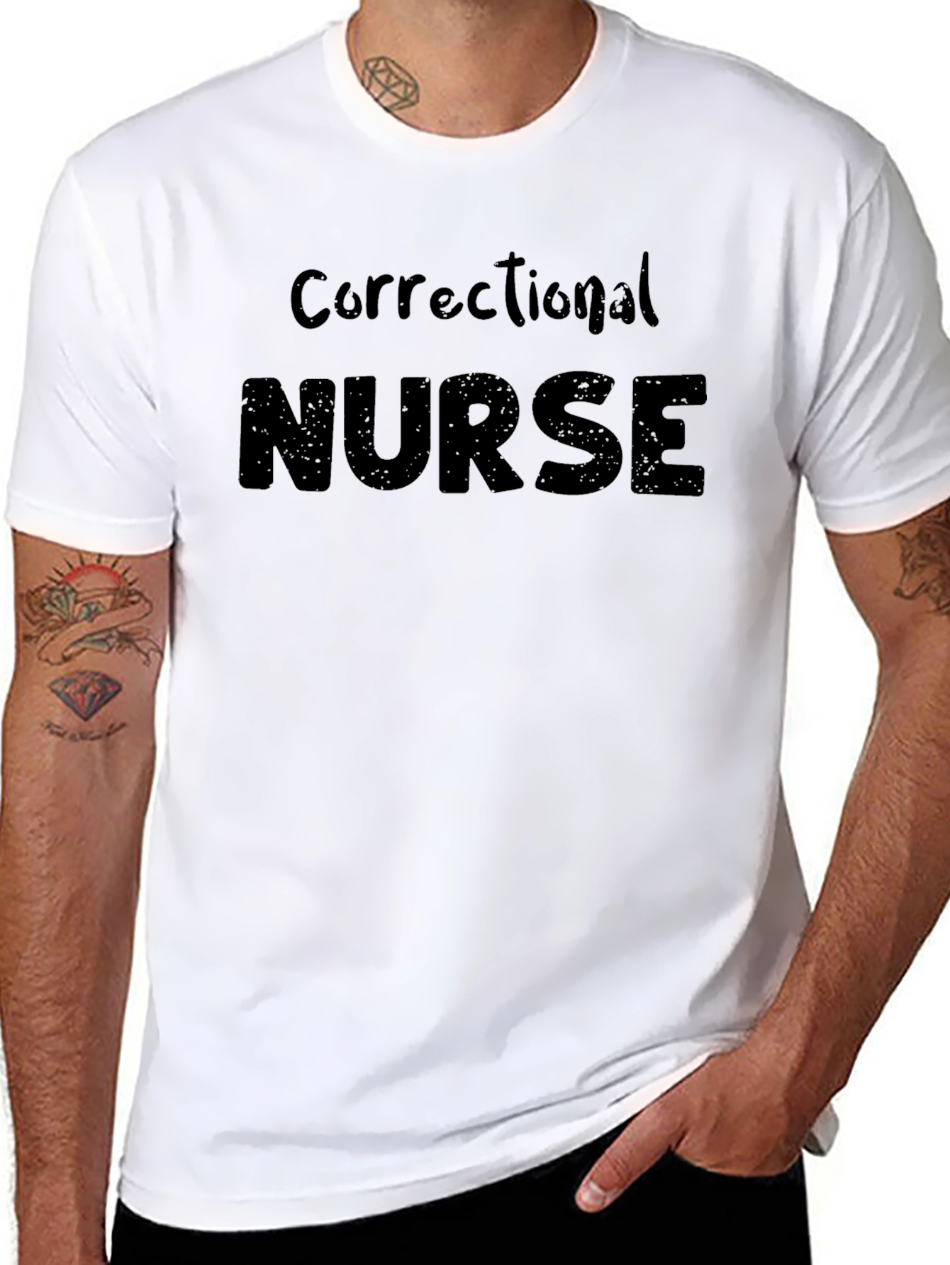 Correctional Nurse Graphic T-Shirt
