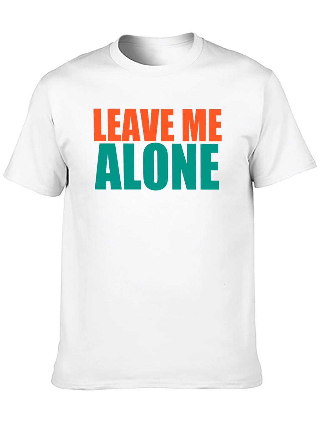 Leave Me Alone Graphic Tee - Black