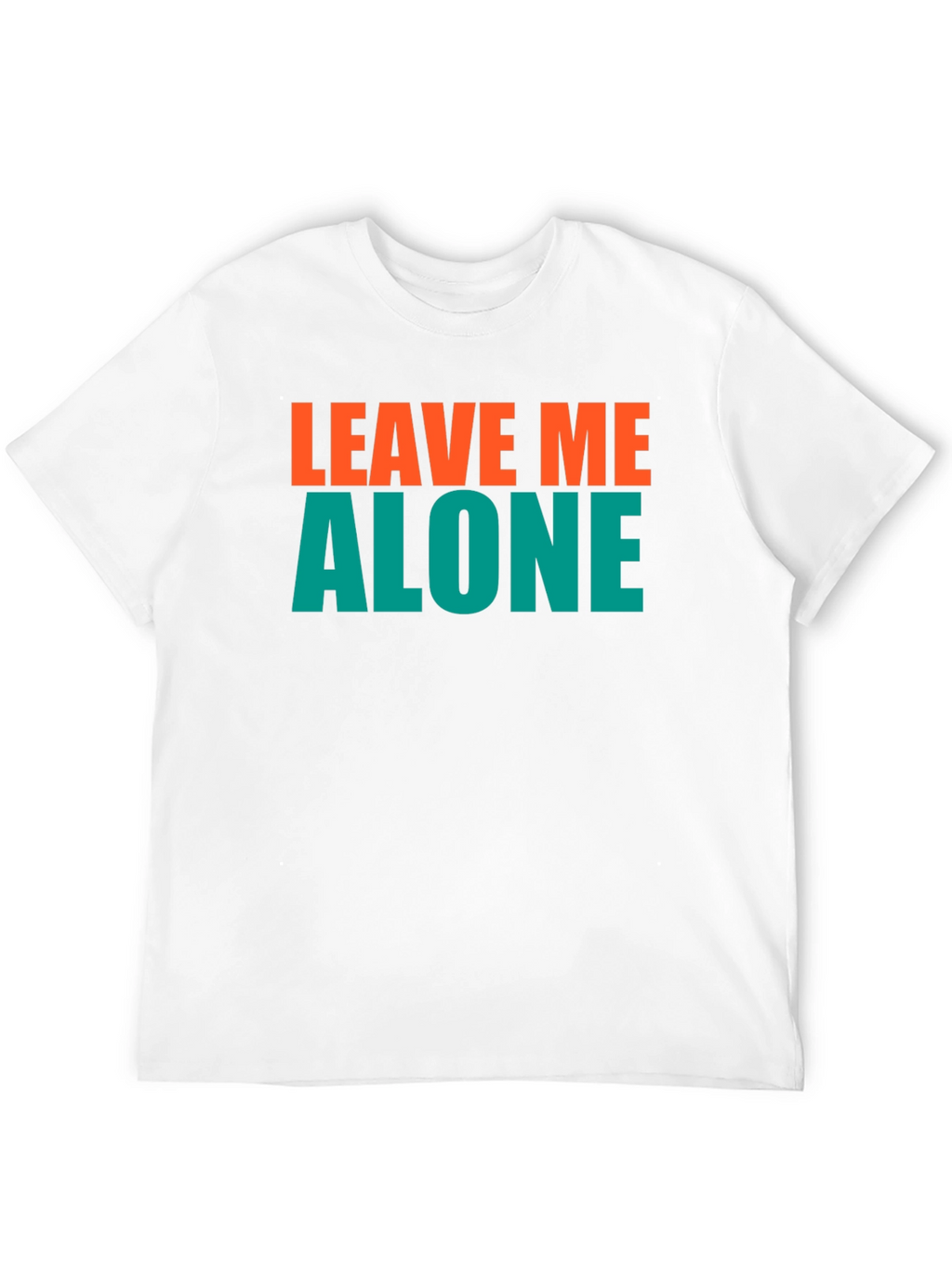 Leave Me Alone Graphic Tee - Black