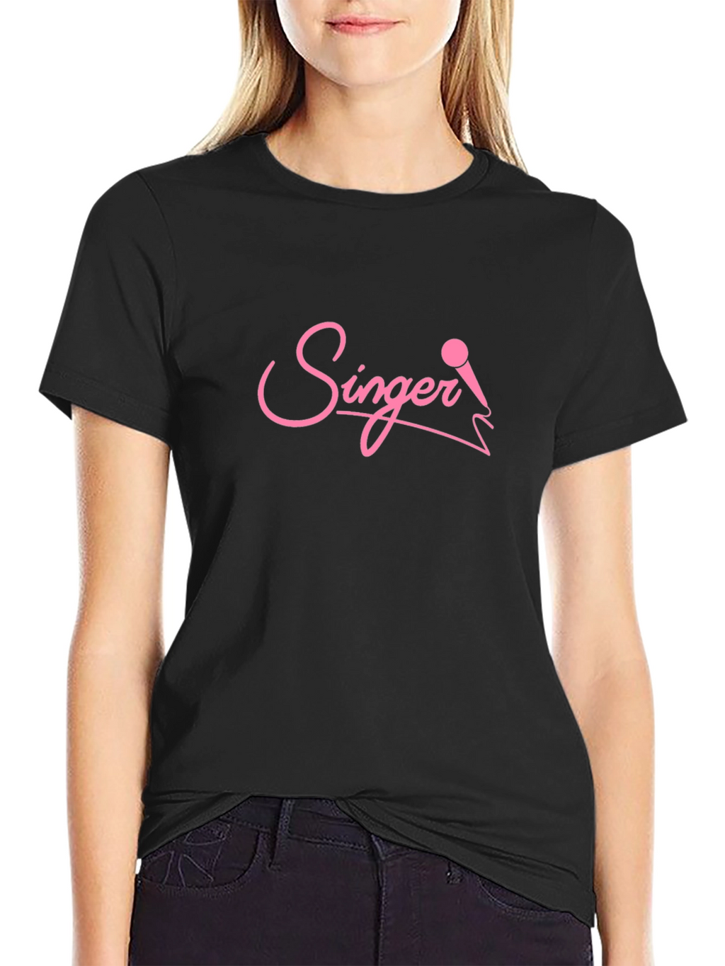 Singer Graphic Tee - Black