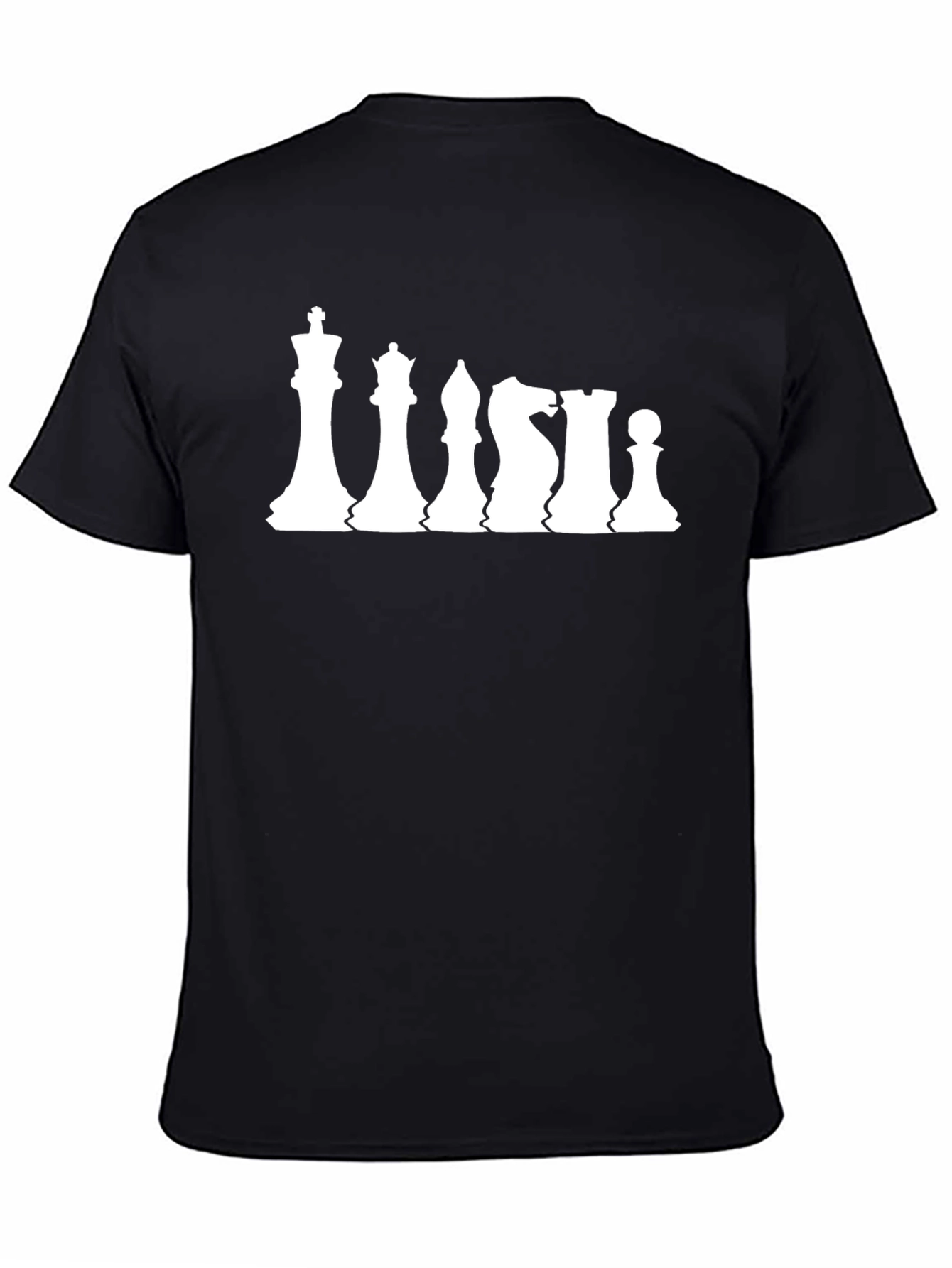 Chess Piece Graphic Tee - Strategy Style