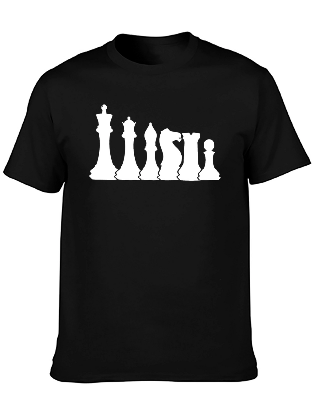 Chess Piece Graphic Tee - Strategy Style