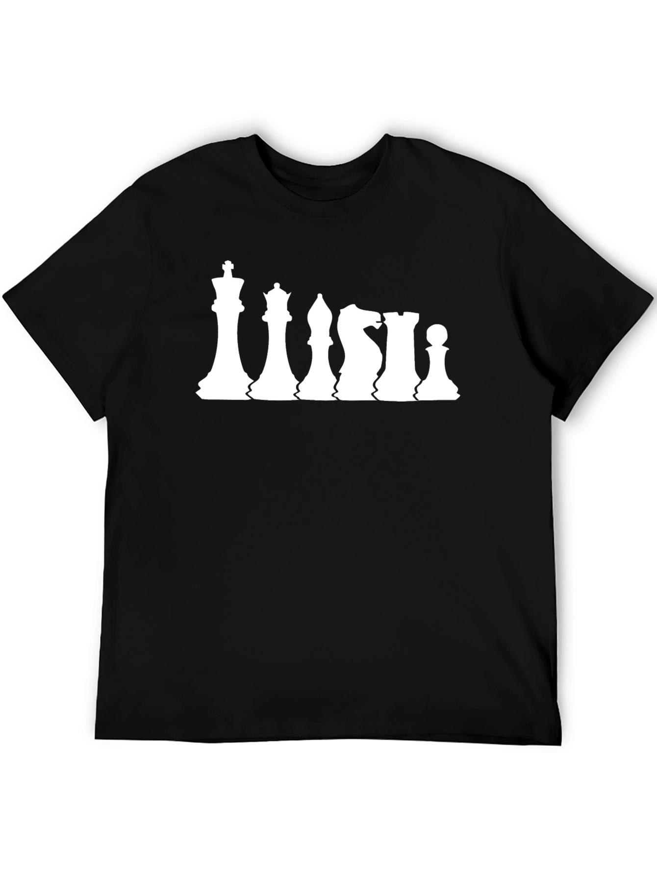 Chess Piece Graphic Tee - Strategy Style