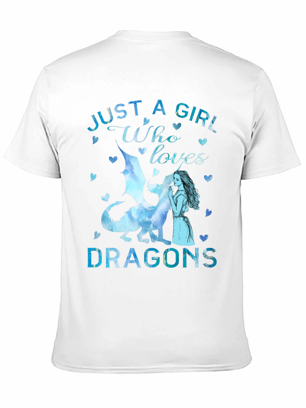 Just A Girl Who Loves Dragons T-Shirt