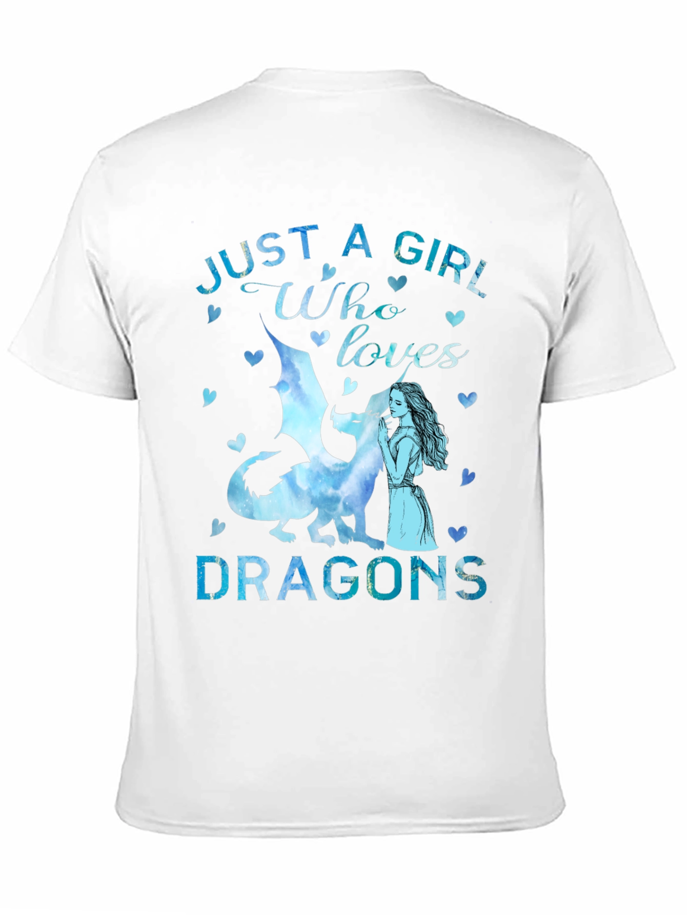Just A Girl Who Loves Dragons T-Shirt