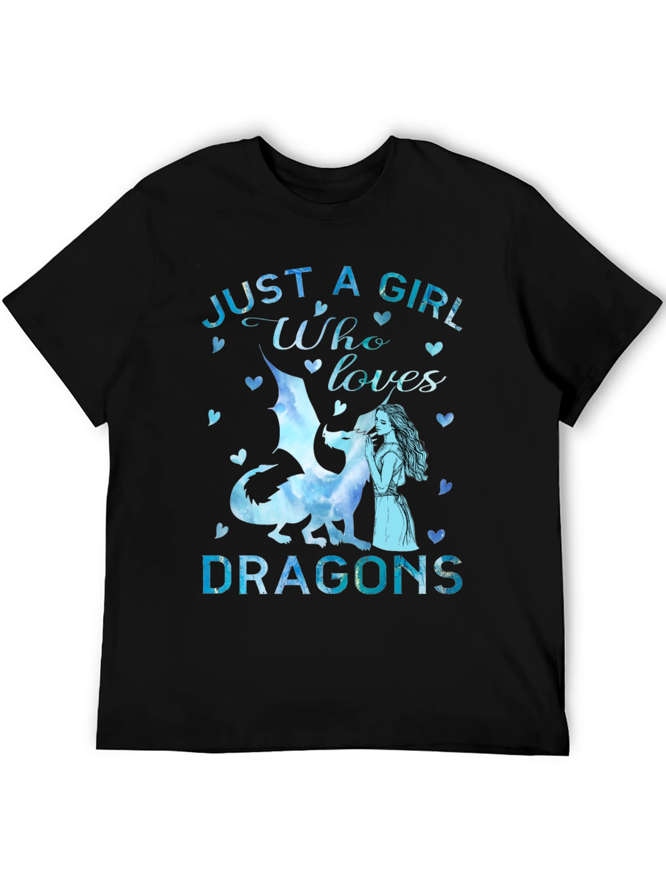Just A Girl Who Loves Dragons T-Shirt