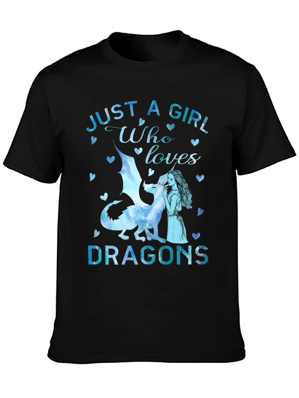 Just A Girl Who Loves Dragons T-Shirt