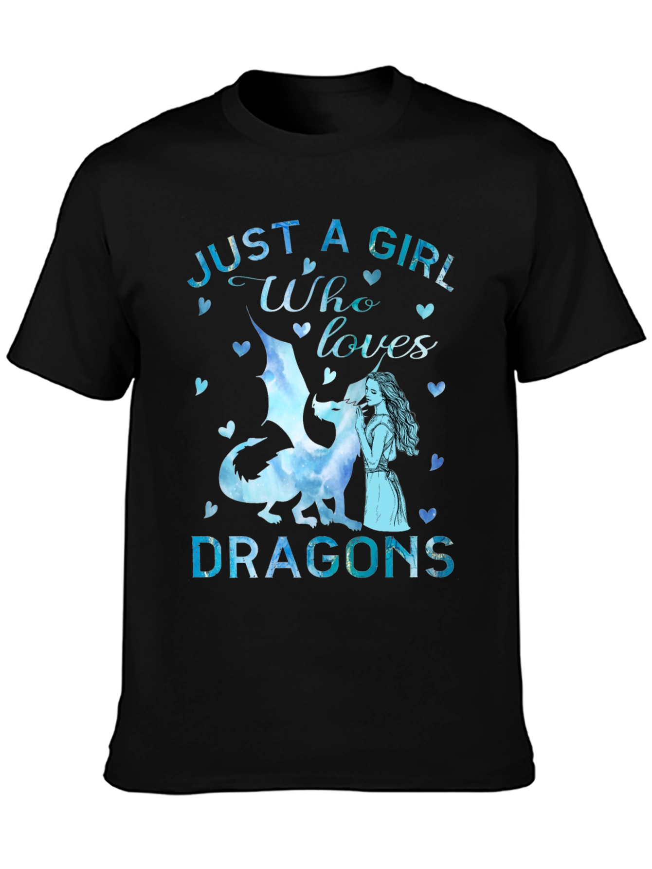 Just A Girl Who Loves Dragons T-Shirt