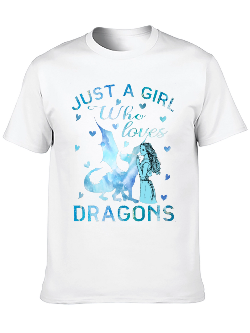 Just A Girl Who Loves Dragons T-Shirt