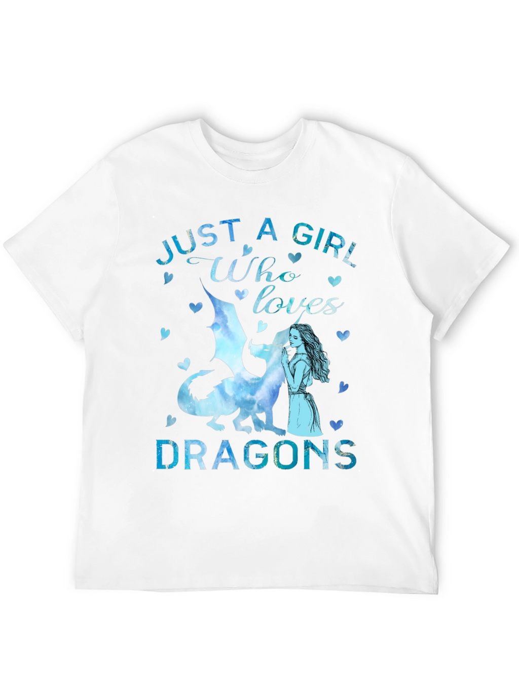 Just A Girl Who Loves Dragons T-Shirt