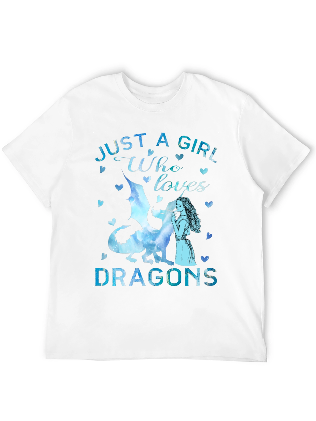 Just A Girl Who Loves Dragons T-Shirt