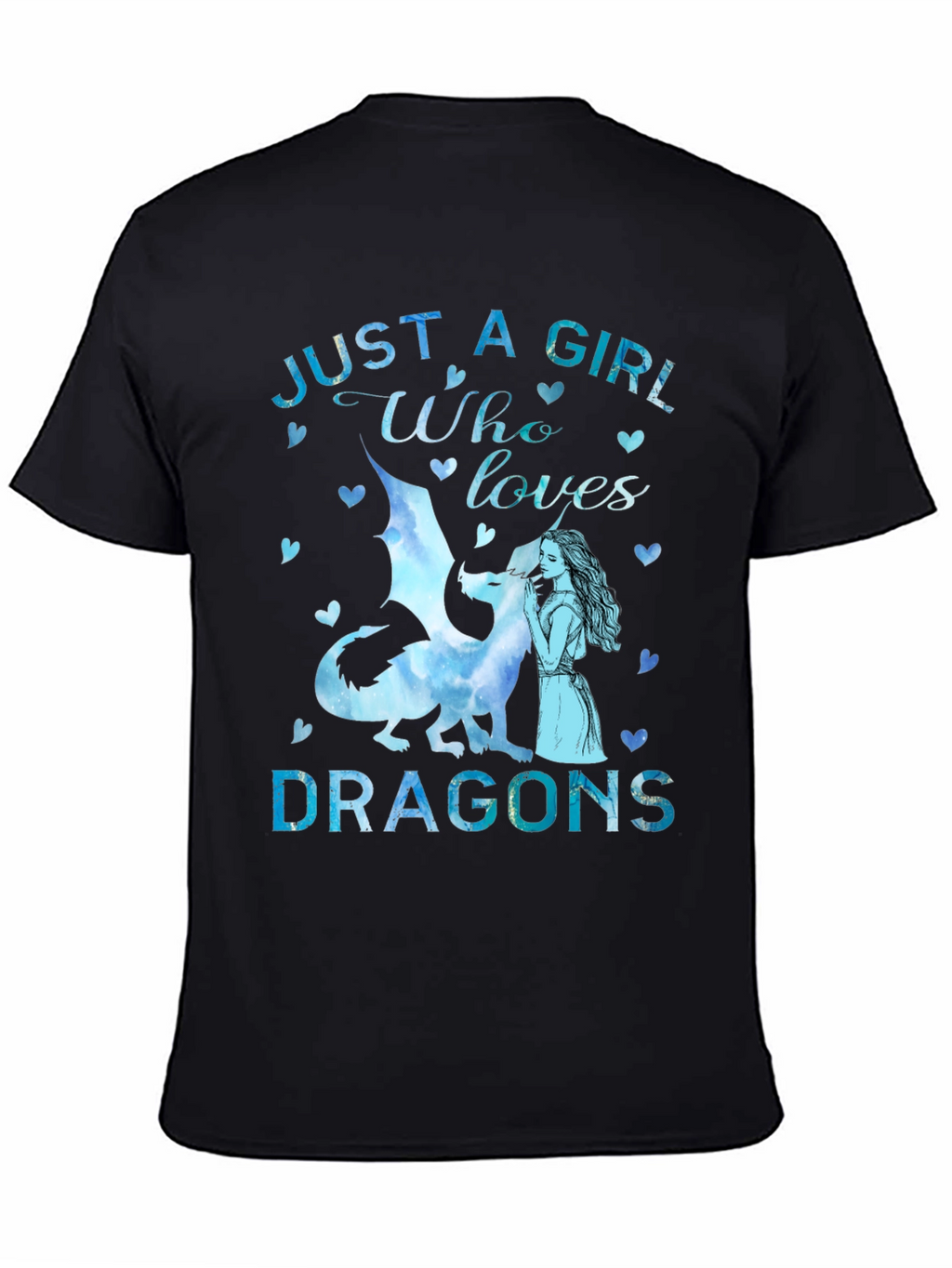 Just A Girl Who Loves Dragons T-Shirt