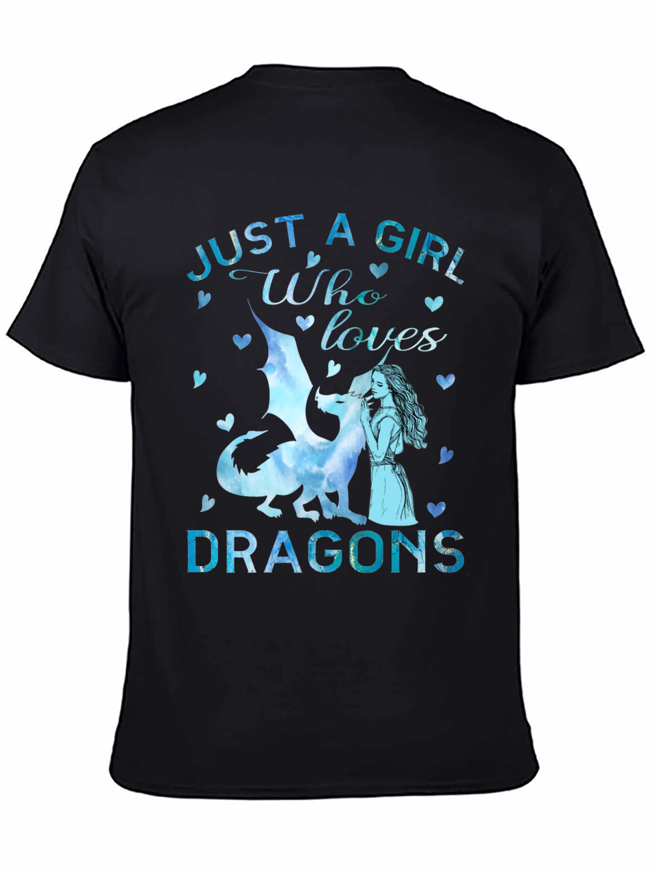 Just A Girl Who Loves Dragons T-Shirt