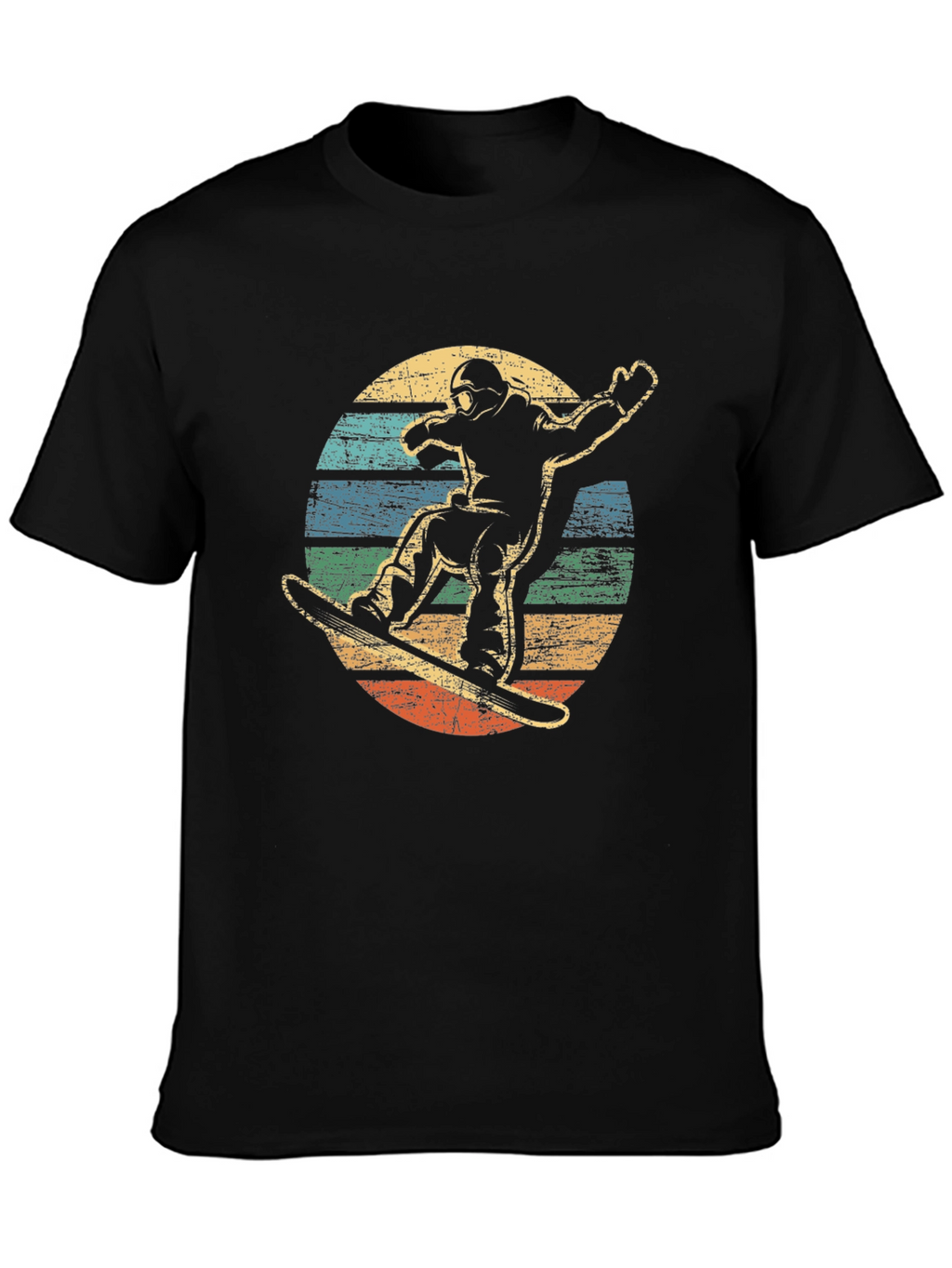Retro Snowboarder Graphic Tee