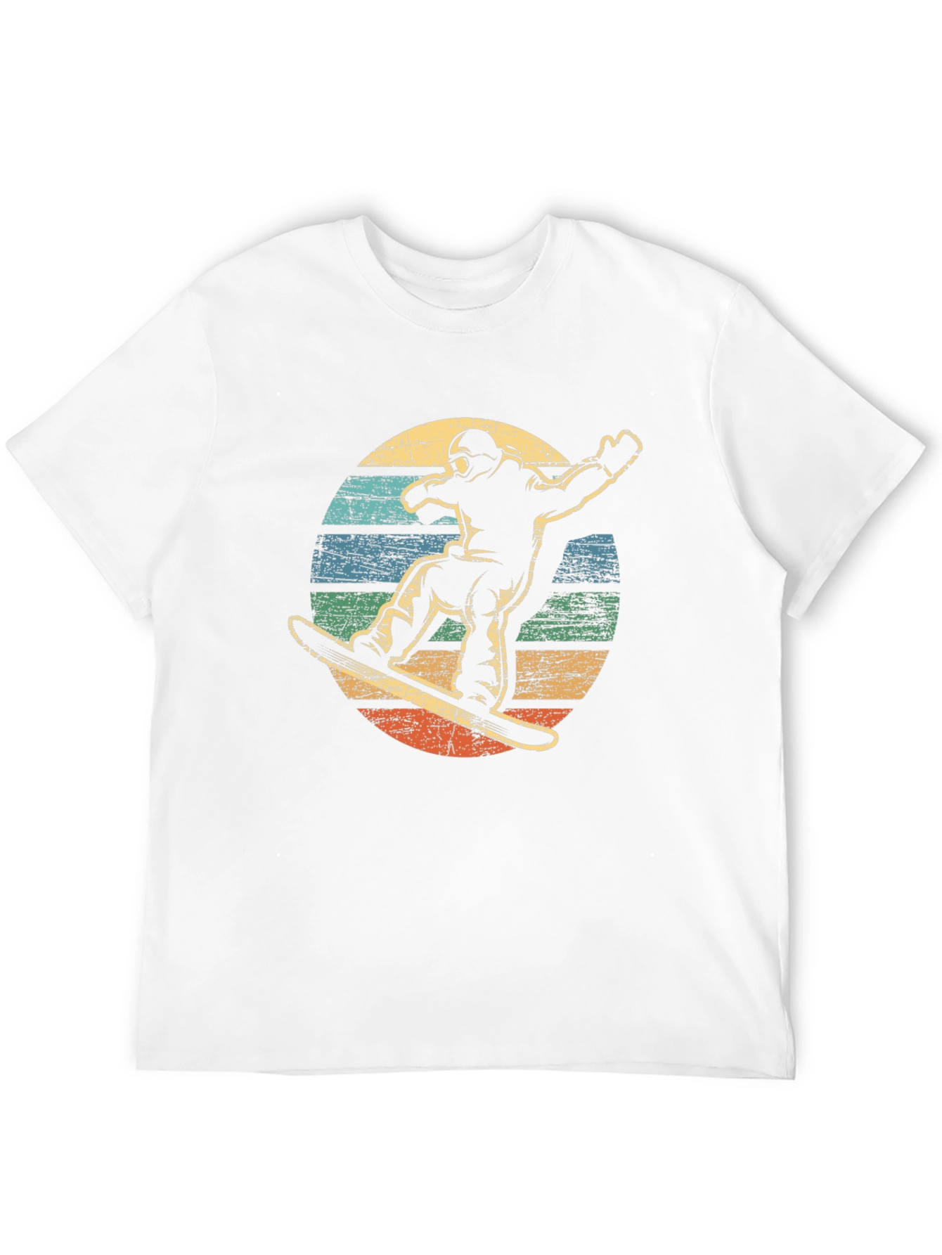 Retro Snowboarder Graphic Tee