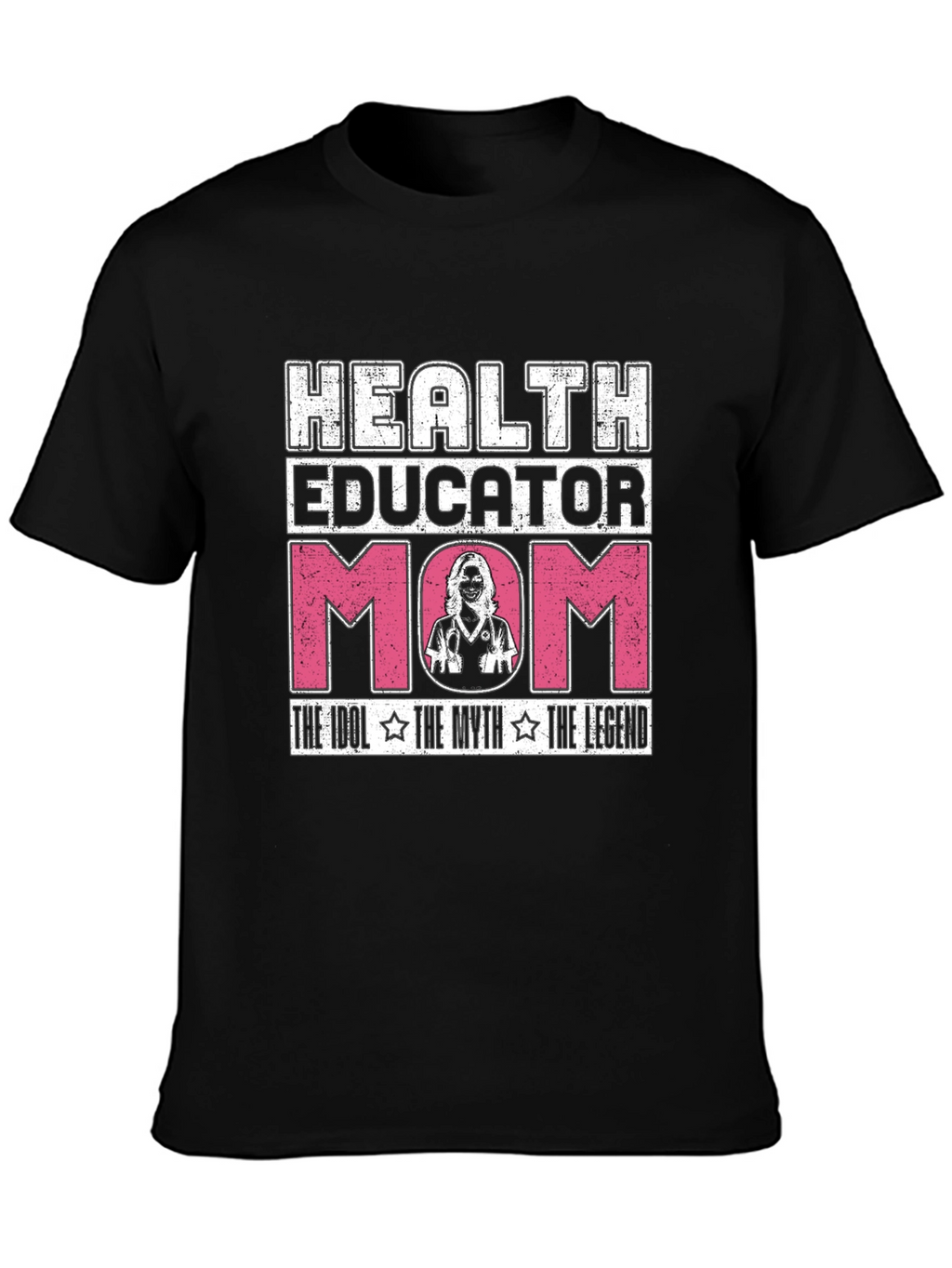 Health Educator Mom Graphic T-Shirt