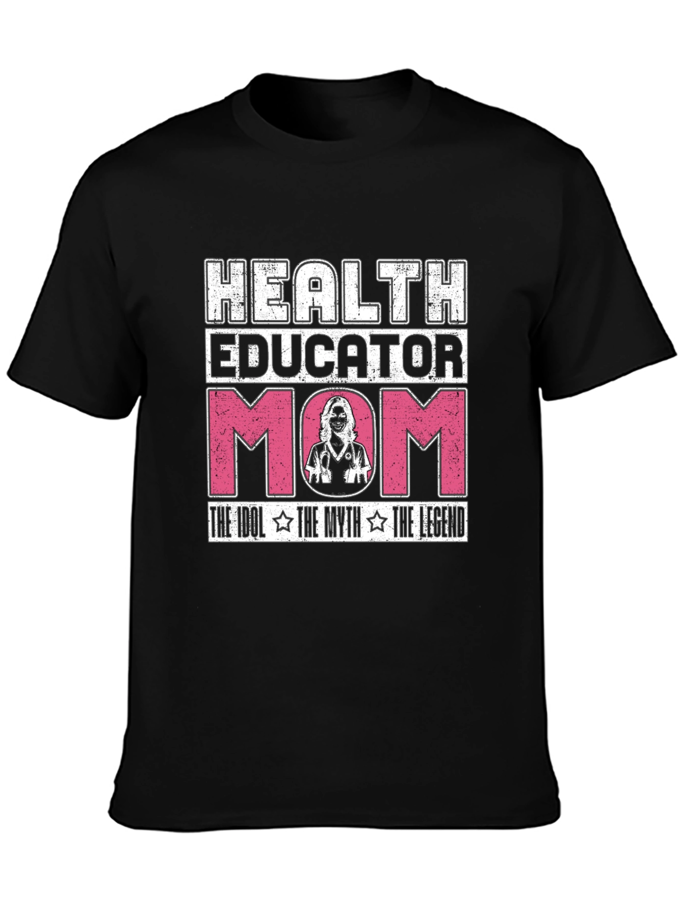 Health Educator Mom Graphic T-Shirt