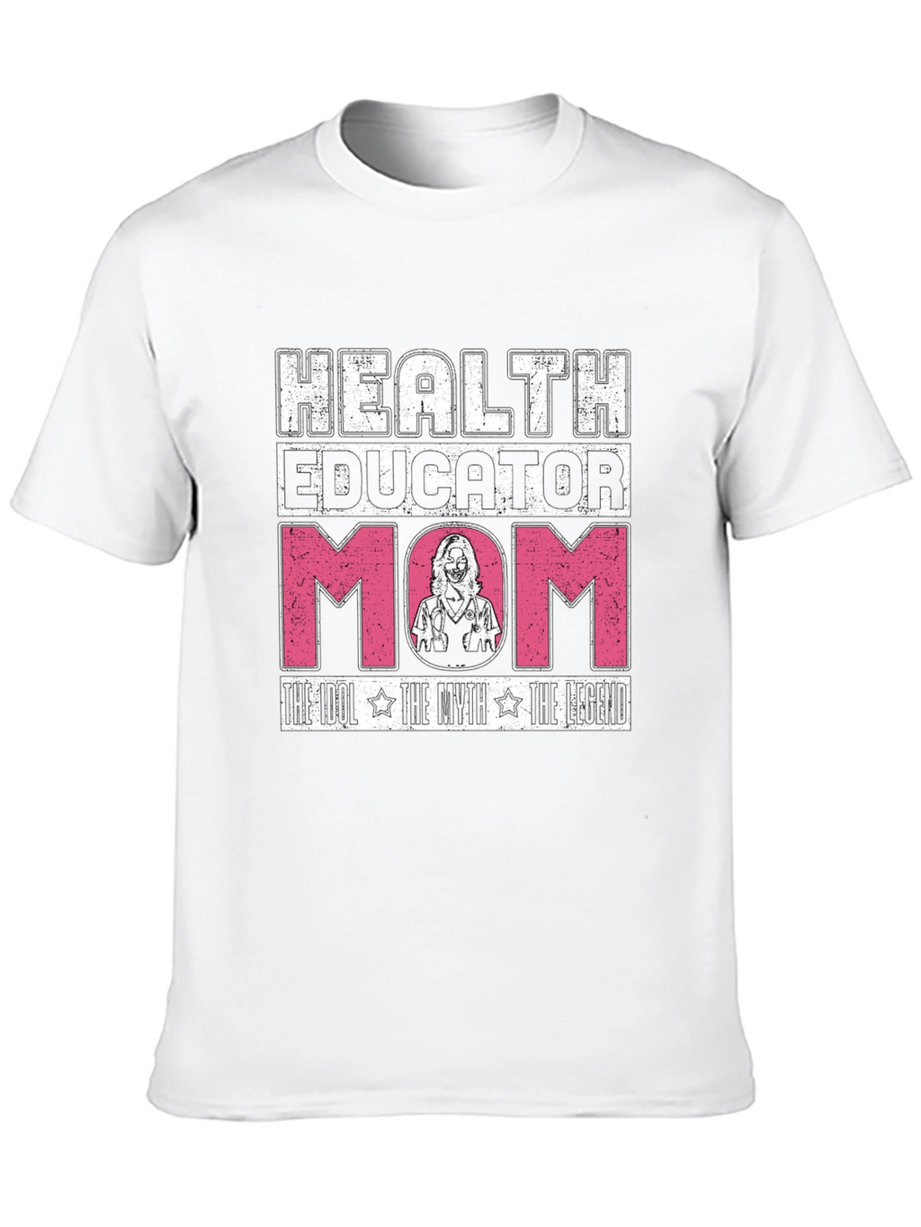 Health Educator Mom Graphic T-Shirt