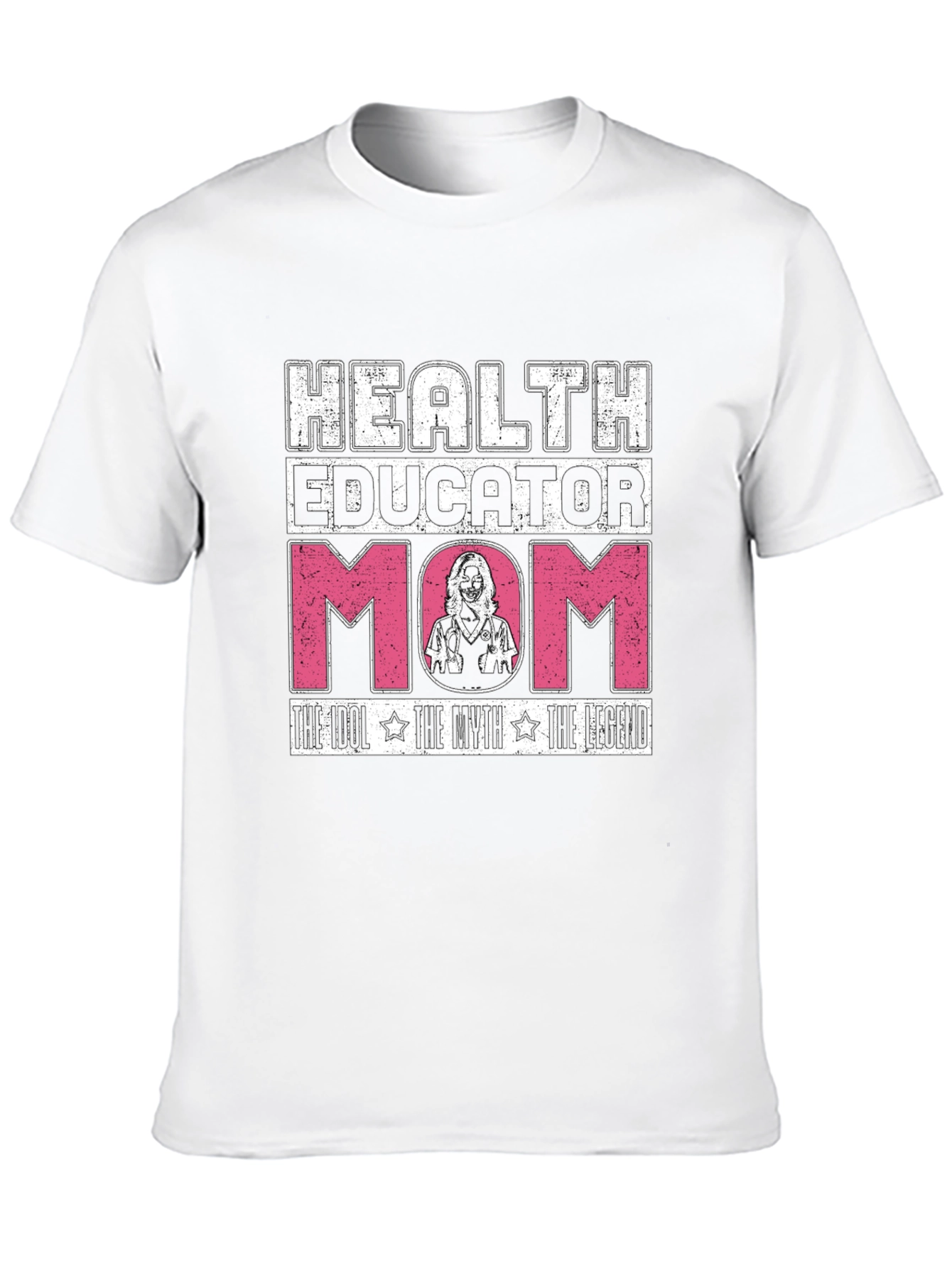 Health Educator Mom Graphic T-Shirt
