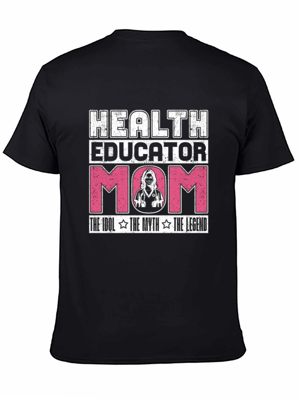 Health Educator Mom Graphic T-Shirt