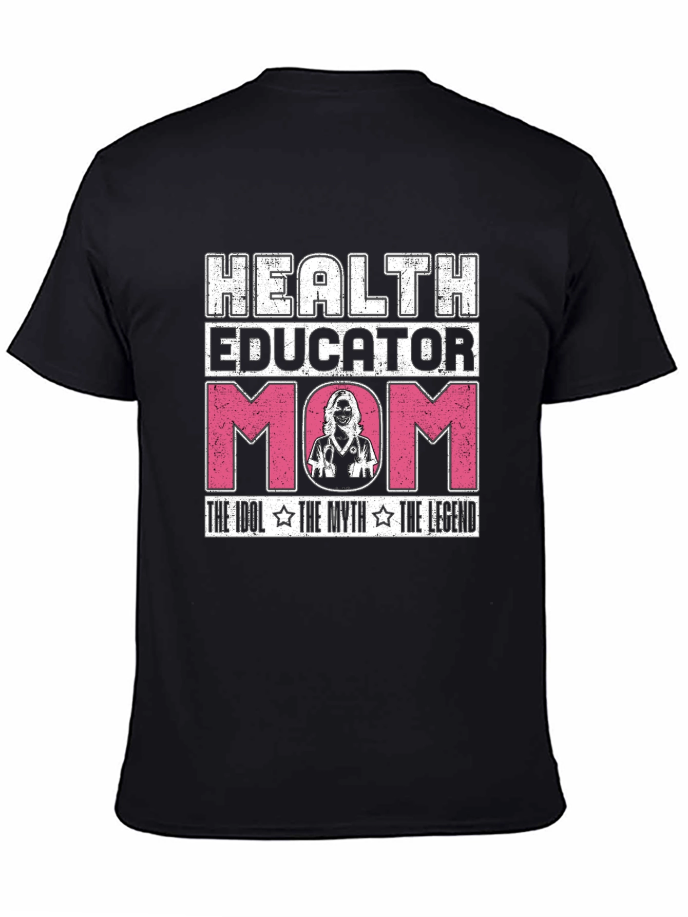 Health Educator Mom Graphic T-Shirt