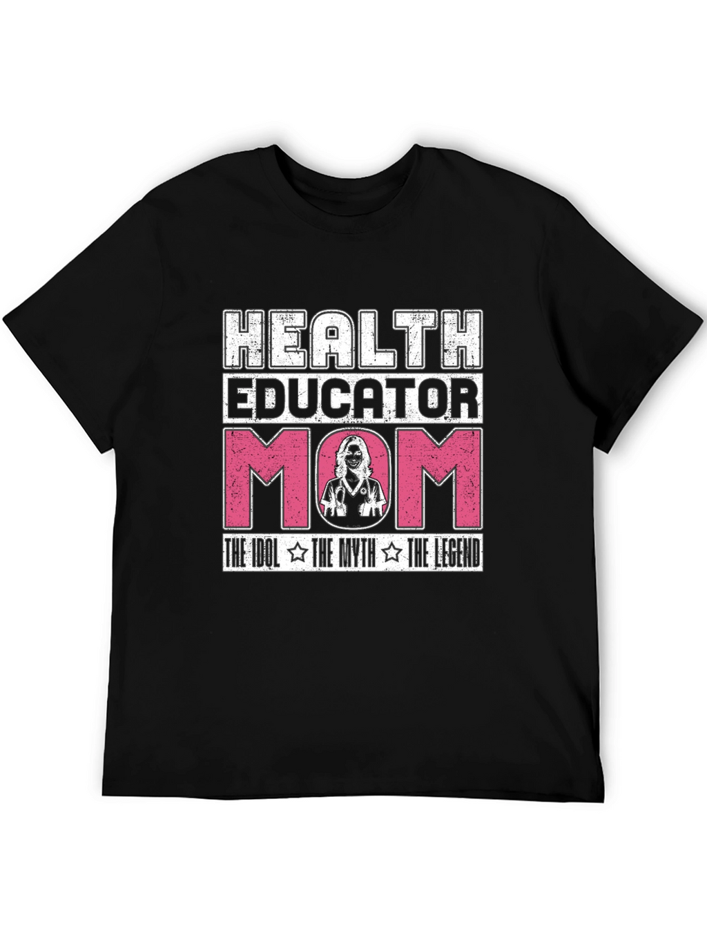 Health Educator Mom Graphic T-Shirt