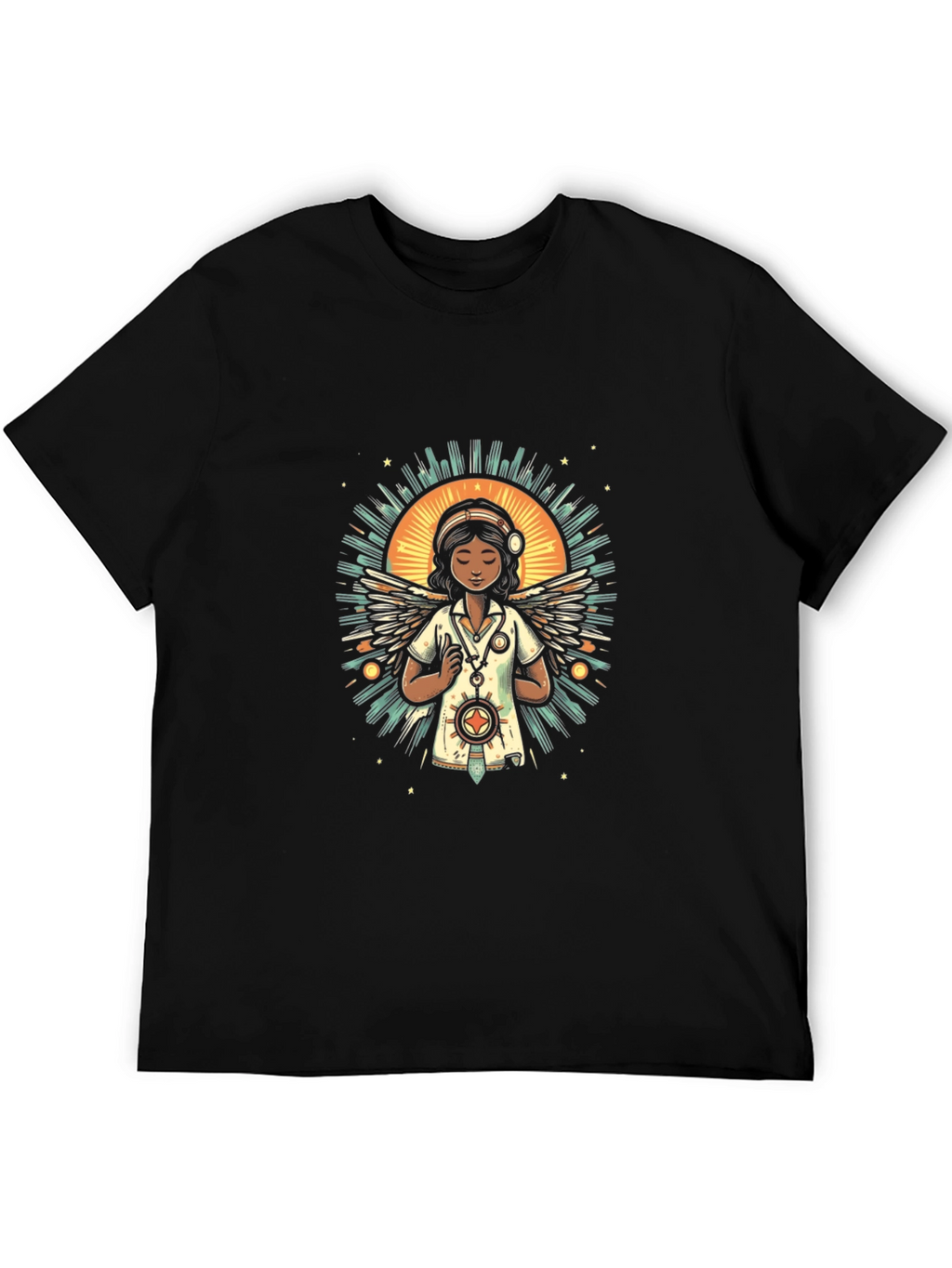 Nurse Angel Graphic Tee