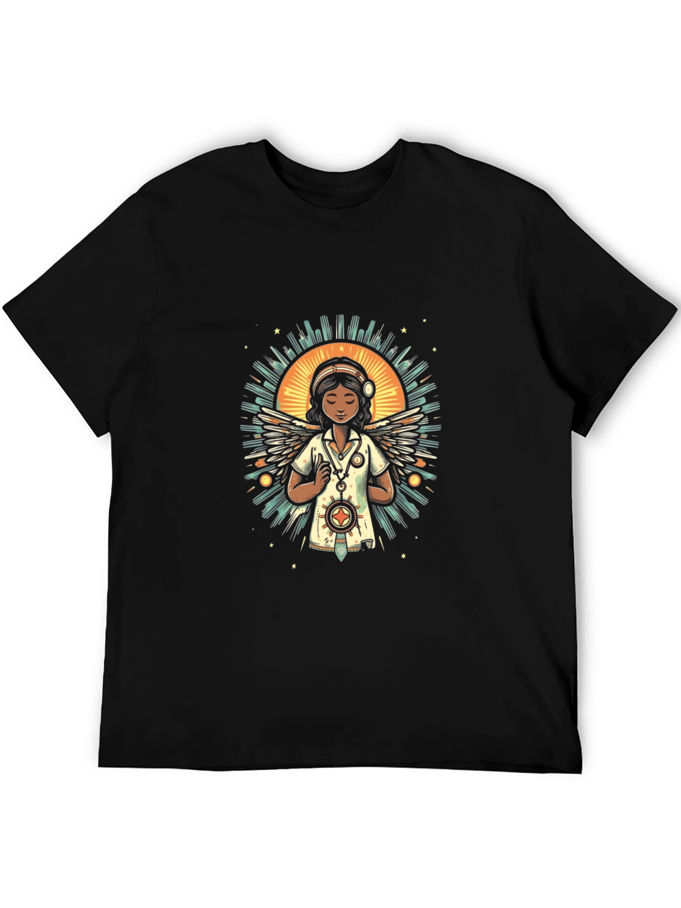 Nurse Angel Graphic Tee