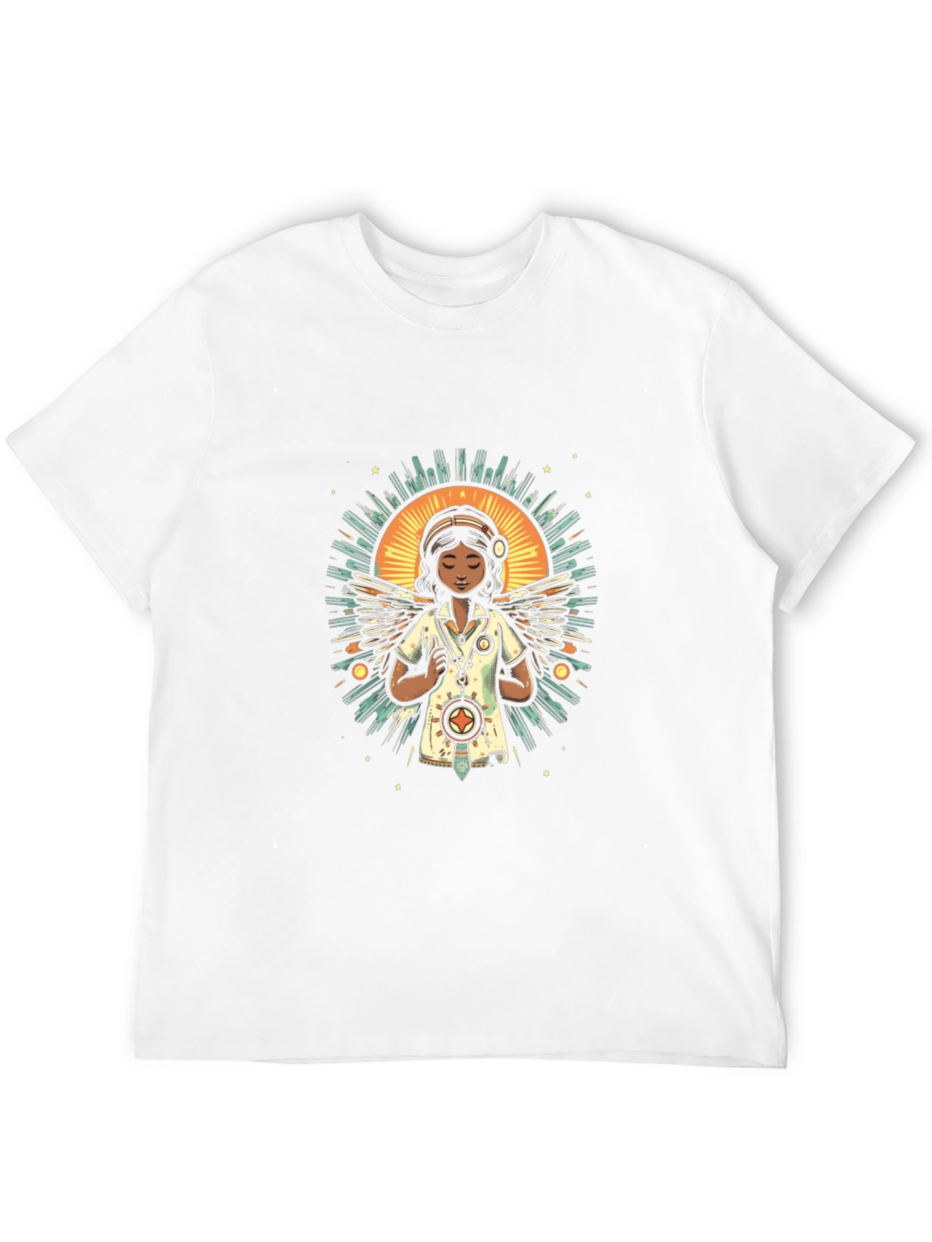 Nurse Angel Graphic Tee