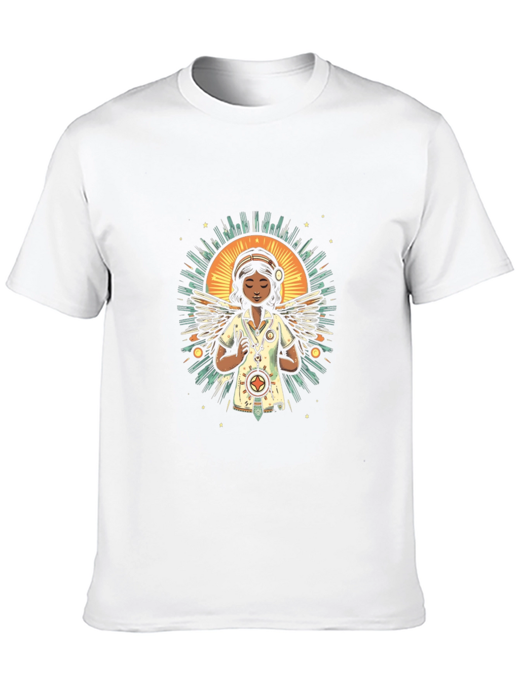 Nurse Angel Graphic Tee