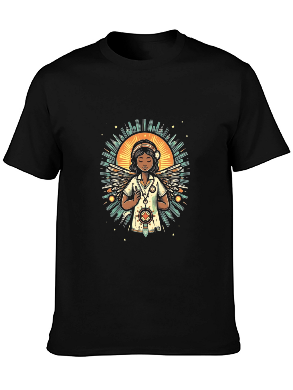 Nurse Angel Graphic Tee