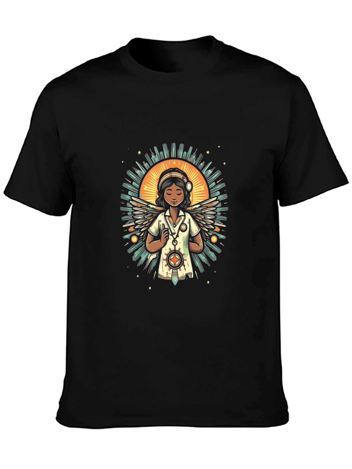Nurse Angel Graphic Tee